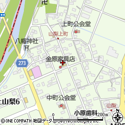静岡県袋井市上山梨1520周辺の地図