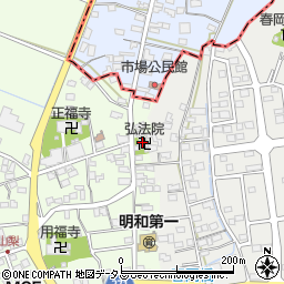 静岡県袋井市上山梨914周辺の地図