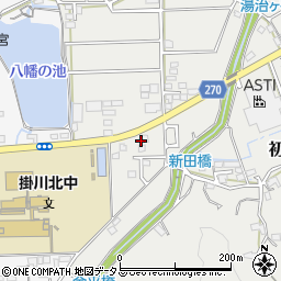 静岡県掛川市初馬309-1周辺の地図