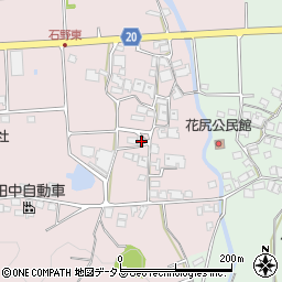 兵庫県三木市別所町石野553周辺の地図