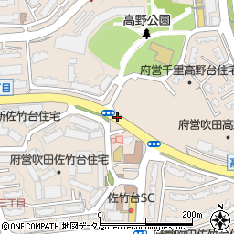 佐竹台診療所前周辺の地図