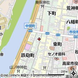 岡山県高梁市弓之町1周辺の地図