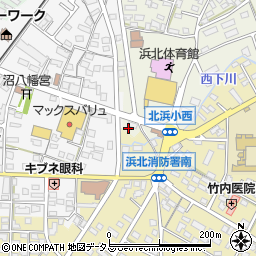 静岡県浜松市浜名区西美薗27周辺の地図