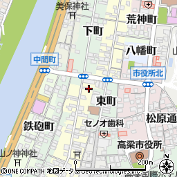 岡山県高梁市南町173-2周辺の地図