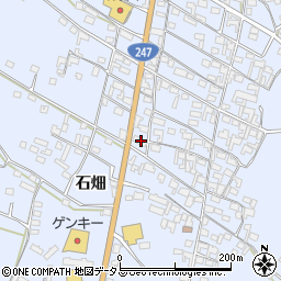 愛知県知多郡美浜町奥田石畑86周辺の地図