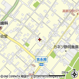 静岡県焼津市吉永2087-1周辺の地図