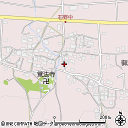 兵庫県三木市別所町石野731周辺の地図