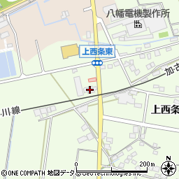 兵庫県加古川市八幡町上西条1093周辺の地図