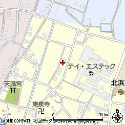 静岡県浜松市浜名区善地35周辺の地図