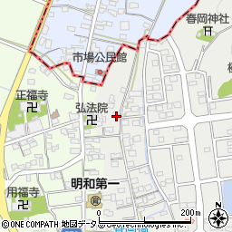 静岡県袋井市春岡199周辺の地図