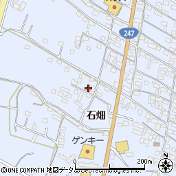 愛知県知多郡美浜町奥田石畑185周辺の地図