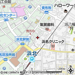 静岡県浜松市浜名区沼100-4周辺の地図