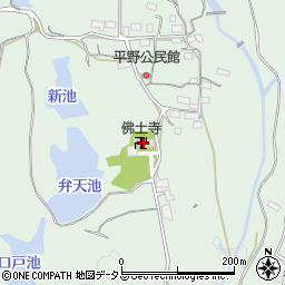 佛土寺周辺の地図