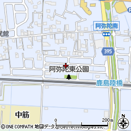兵庫県高砂市阿弥陀町阿弥陀1286周辺の地図