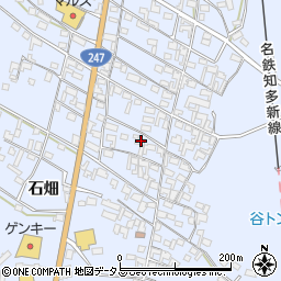 愛知県知多郡美浜町奥田石畑79周辺の地図