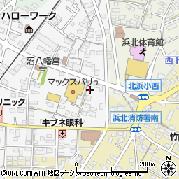 静岡県浜松市浜名区沼151-3周辺の地図
