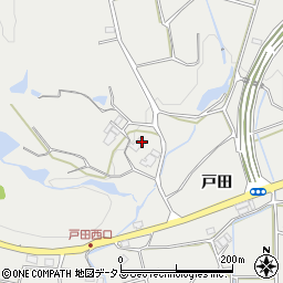 兵庫県三木市志染町戸田343周辺の地図