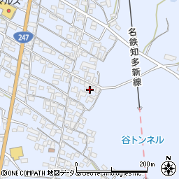 愛知県知多郡美浜町奥田石畑45-1周辺の地図