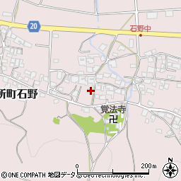 兵庫県三木市別所町石野786周辺の地図