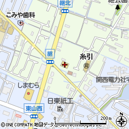 姫路釣具白浜店周辺の地図