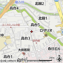 株式会社フジコーポレーション　大阪営業所周辺の地図