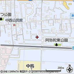 兵庫県高砂市阿弥陀町阿弥陀1401-41周辺の地図