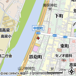岡山県高梁市鉄砲町1791周辺の地図
