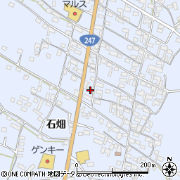 愛知県知多郡美浜町奥田石畑87周辺の地図