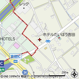 静岡県榛原郡吉田町神戸1405周辺の地図