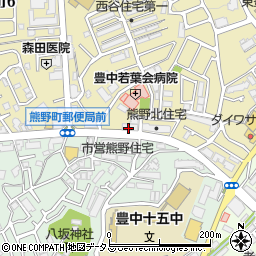 Ｈ−ｇａｔｅ東豊中店周辺の地図