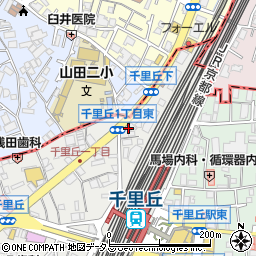 住友不動産販売株式会社　千里丘営業センター周辺の地図
