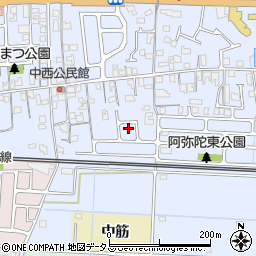 兵庫県高砂市阿弥陀町阿弥陀1401-35周辺の地図