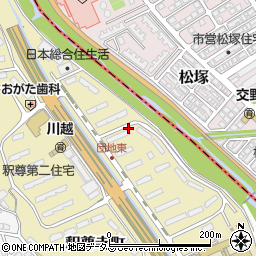 大阪府枚方市釈尊寺町28周辺の地図