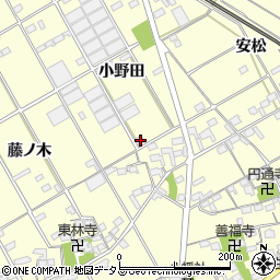 愛知県豊川市平井町小野田59-3周辺の地図