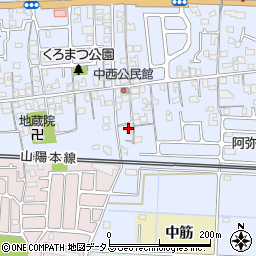 兵庫県高砂市阿弥陀町阿弥陀1472周辺の地図