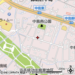 兵庫県姫路市飾磨区中島3101周辺の地図