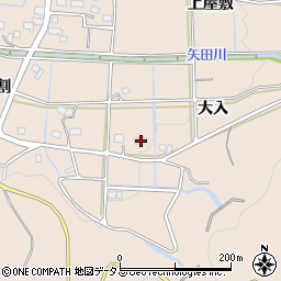 愛知県豊橋市石巻町大入周辺の地図