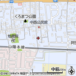 兵庫県高砂市阿弥陀町阿弥陀1472-2周辺の地図