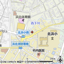 静岡県浜松市浜名区横須賀874周辺の地図