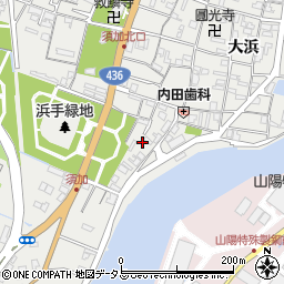 兵庫県姫路市飾磨区須加223周辺の地図