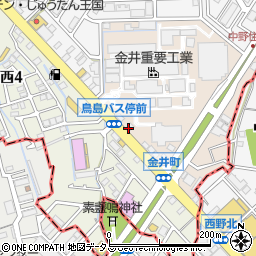 ａｐｏｌｌｏｓｔａｔｉｏｎ金井町ＳＳ周辺の地図