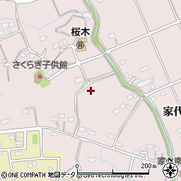 静岡県掛川市家代1783-1周辺の地図