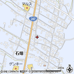 愛知県知多郡美浜町奥田石畑89周辺の地図