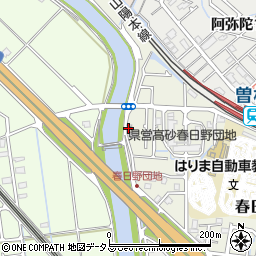 兵庫県高砂市春日野町13周辺の地図