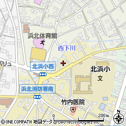 静岡県浜松市浜名区横須賀872周辺の地図