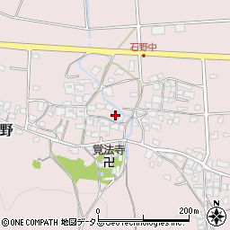 兵庫県三木市別所町石野761周辺の地図