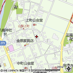 静岡県袋井市上山梨1065周辺の地図
