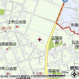静岡県袋井市上山梨1022周辺の地図