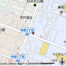 兵庫県姫路市東山151周辺の地図