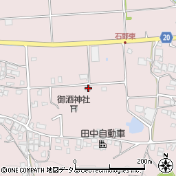 兵庫県三木市別所町石野641周辺の地図